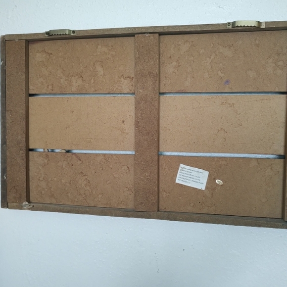 Framed Ocean Beach nautical seashell art. - Picture 3 of 7